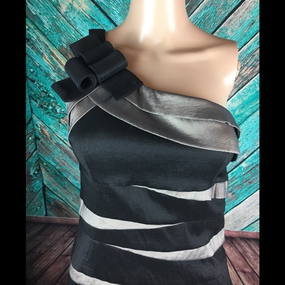 Vintage Cache One Shoulder Dress - Picture 2 of 6